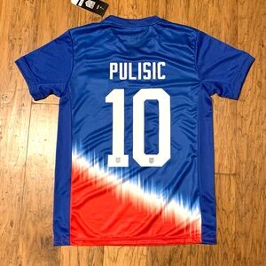 Adult Christian Pulisic jersey Soccer Jersey Small Medium Large XL Xxl